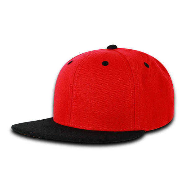 DECKY Youth 6 Panel High Profile Structured Acrylic / Polyester Snapback