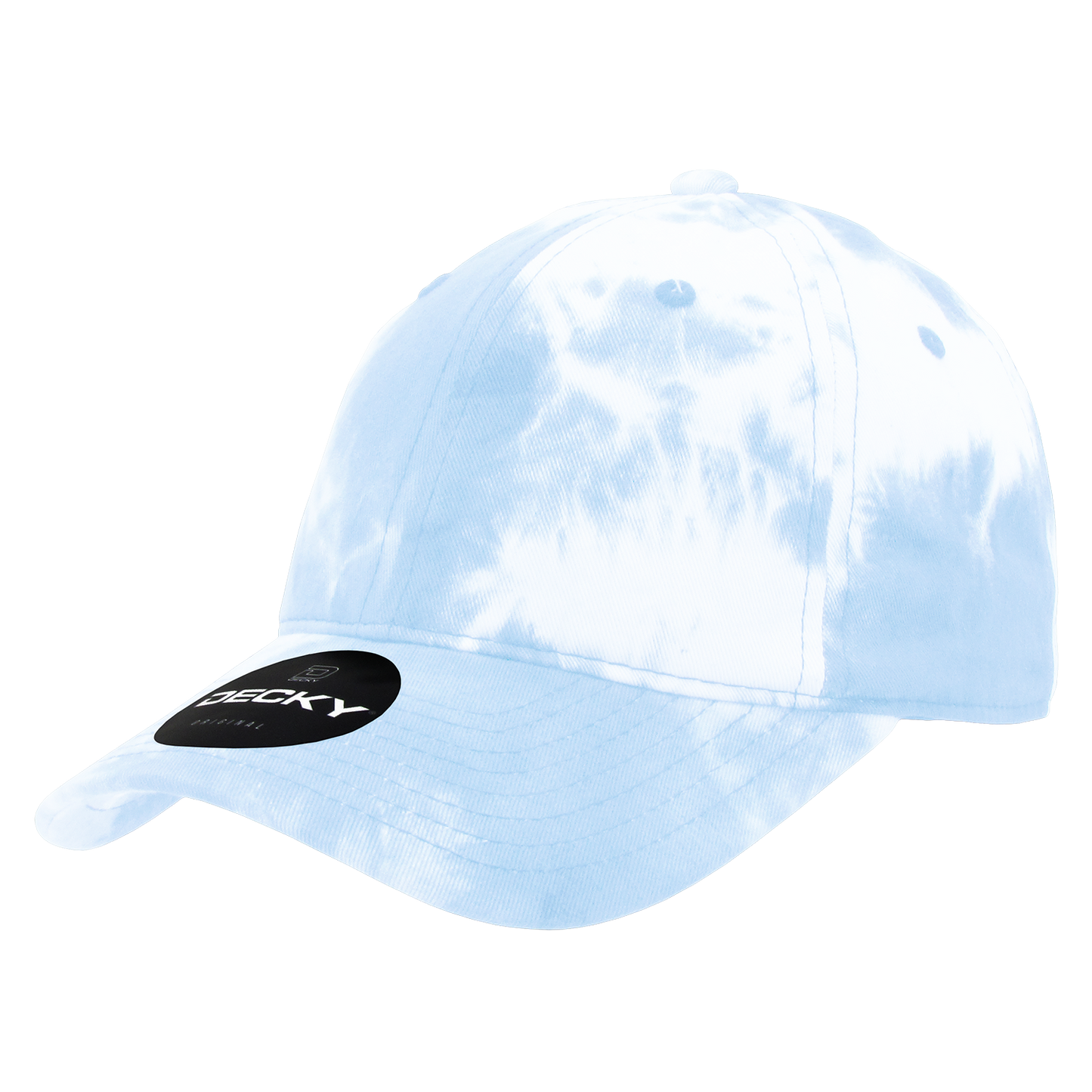 DECKY 6 Panel Low Profile Relaxed Tie Dye Dad Hat