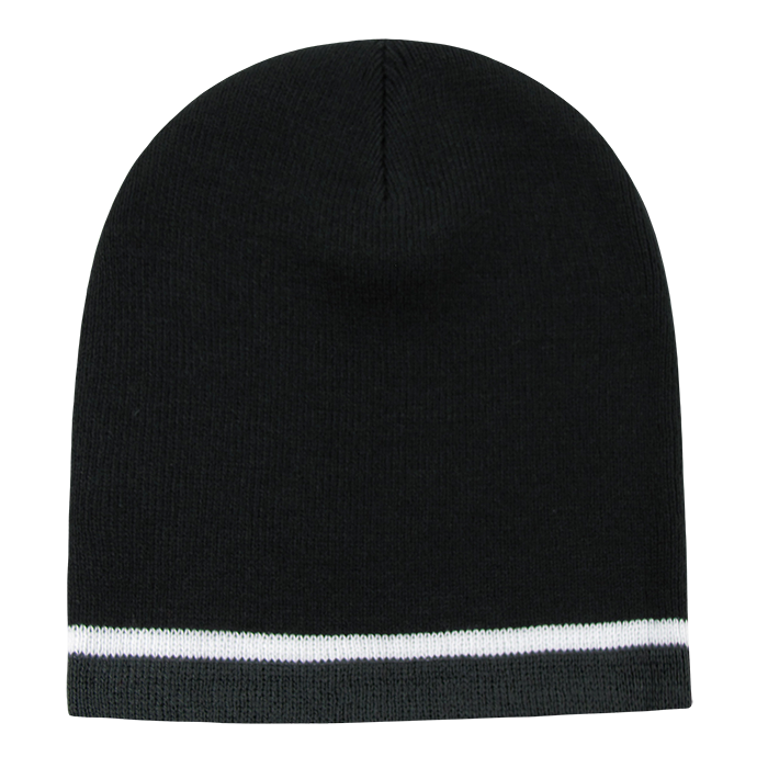 DECKY Double Striped Beanie