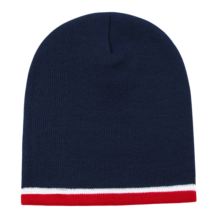 DECKY Double Striped Beanie