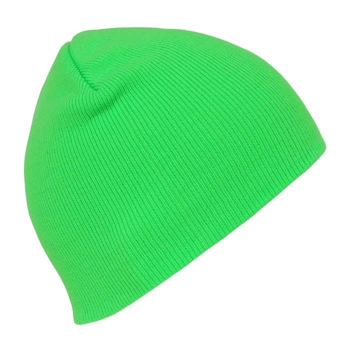 DECKY Neon Acrylic Short Beanies