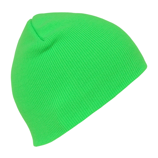 DECKY Neon Acrylic Short Beanies