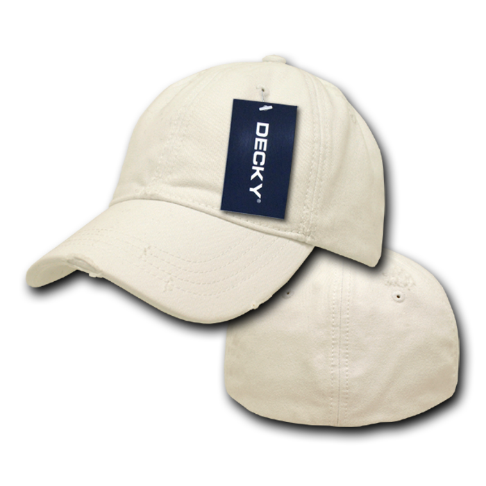 DECKY 6 Panel Low Profile Relaxed Vintage Polo Fitted