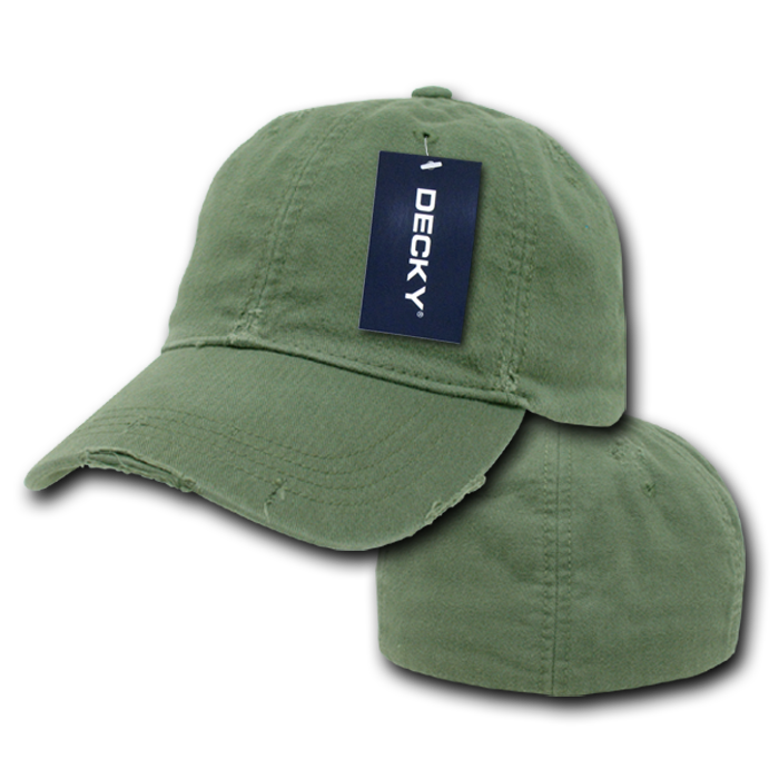 DECKY 6 Panel Low Profile Relaxed Vintage Polo Fitted