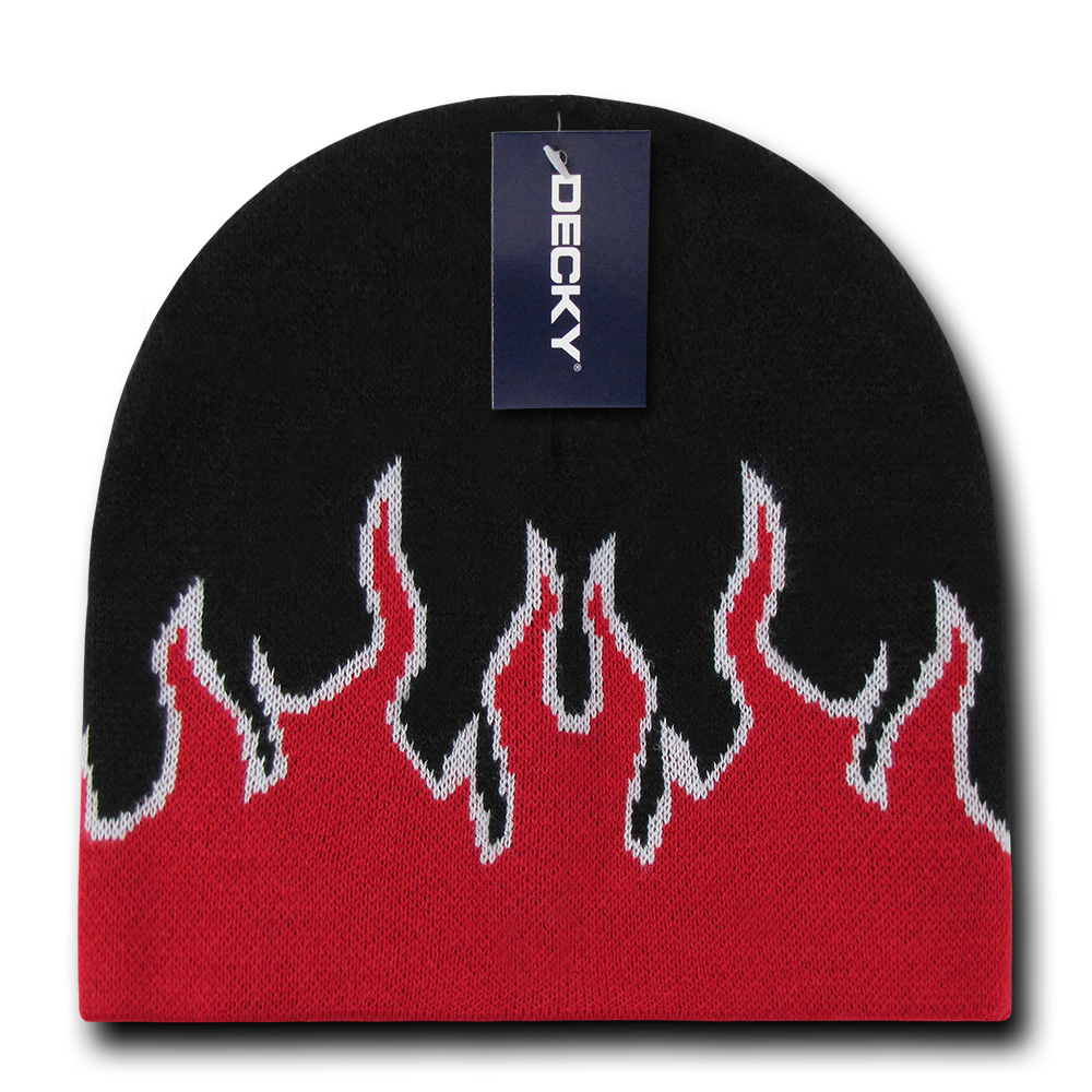 DECKY Kids Fire Beanies