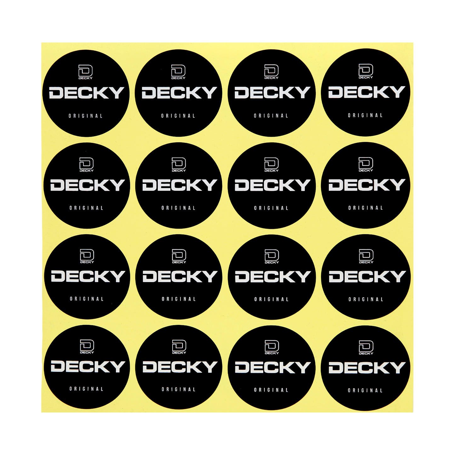 DECKY 2 Inch Stickers - Decky Original